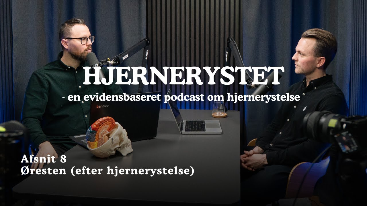 Podcasten Hjernerystet med Anders Damsgaard som gæst